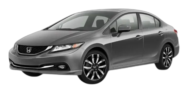 Compact sedan rental in Missouri, Honda Civic or similar
